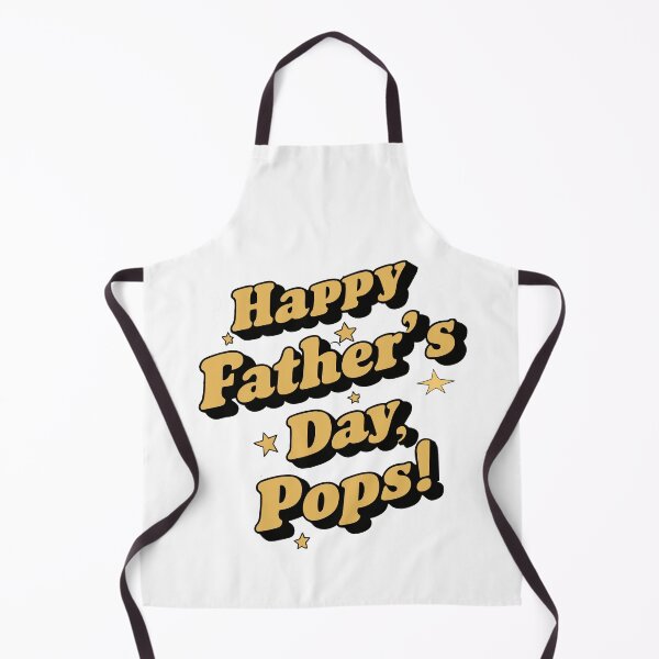 Item preview, Nostalgic Comic Strip Father's Day Art: Happy Father's Day, Pops! designed and sold by HahaHandlesHub.