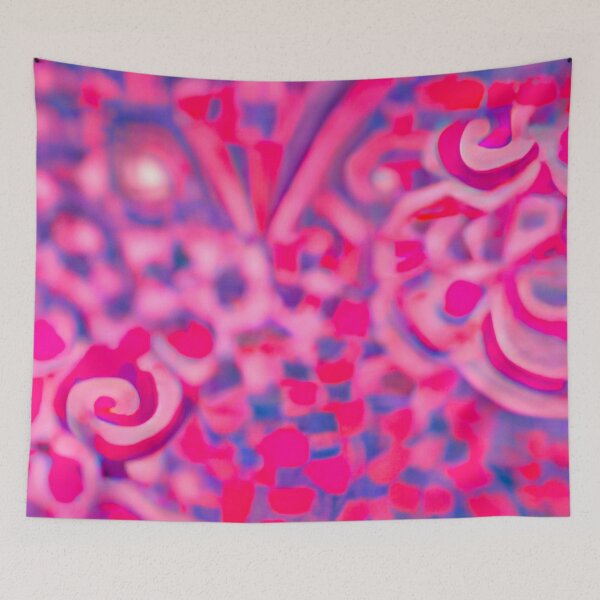 Item preview, Mystical Swirls: Pink and Purple designed and sold by GrizzlyCollective.