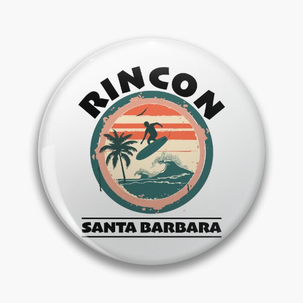Item preview, Rincon - Santa Barbara (with Black Lettering) designed and sold by VelvetRoom.
