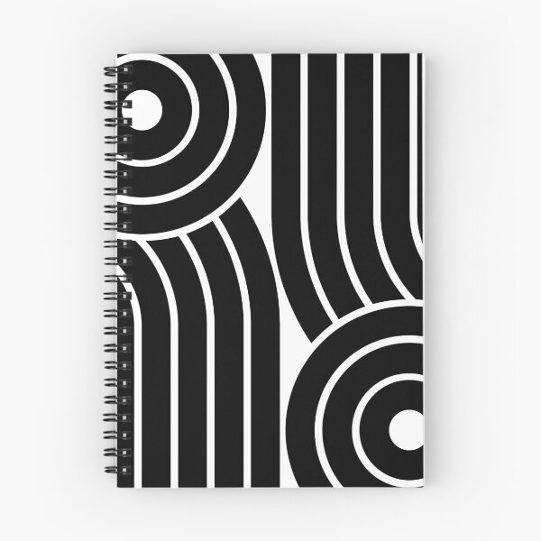 Item preview, Retro Style Geometric Minimal Design Black and White designed and sold by tonymagnerart.