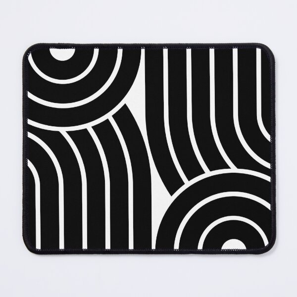 Item preview, Retro Style Geometric Minimal Design Black and White designed and sold by tonymagnerart.