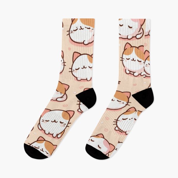 Item preview, Cute Sleeping Cats Pattern designed and sold by JuniperusArt.