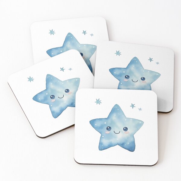 Item preview, Cute little watercolor star designed and sold by ShopMaxiDesigns.