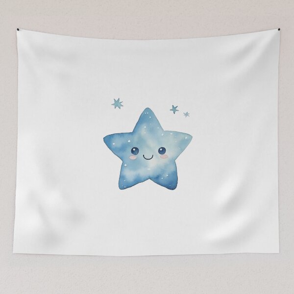 Item preview, Cute little watercolor star designed and sold by ShopMaxiDesigns.