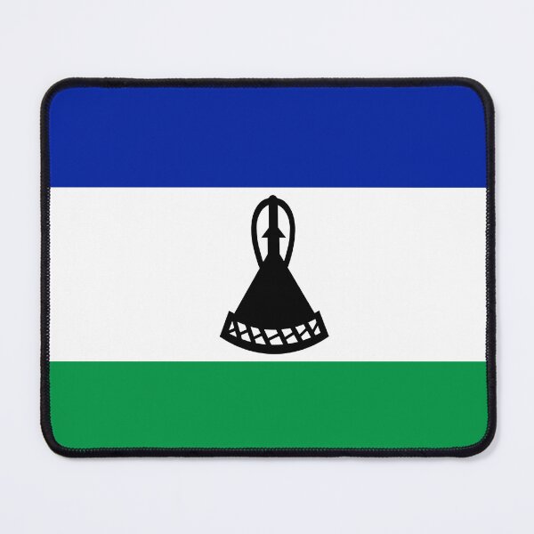 Item preview, National flag of Lesotho in South Africa designed and sold by Peter Etchells.