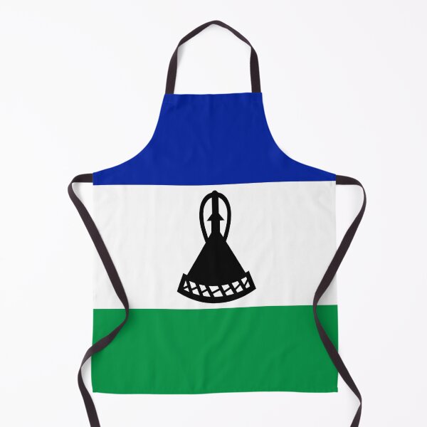 Item preview, National flag of Lesotho in South Africa designed and sold by Peter Etchells.