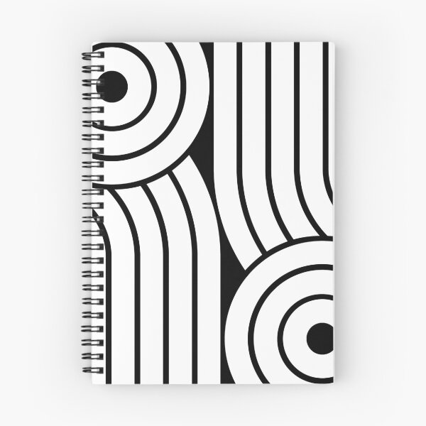 Item preview, Retro Style Geometric Minimal Design Black and White designed and sold by tonymagnerart.