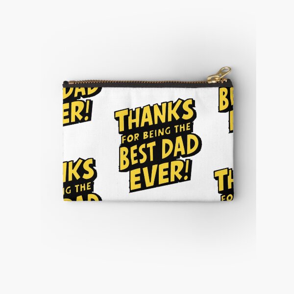 Item preview, Comic Book Style Father's Day Typography: Thanks for Being the Best Dad Ever! designed and sold by HahaHandlesHub.