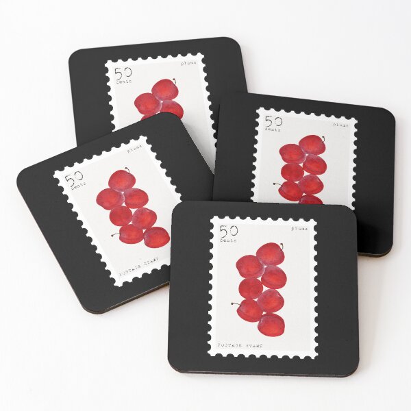 Item preview, Plums Stamp designed and sold by RabbitK.