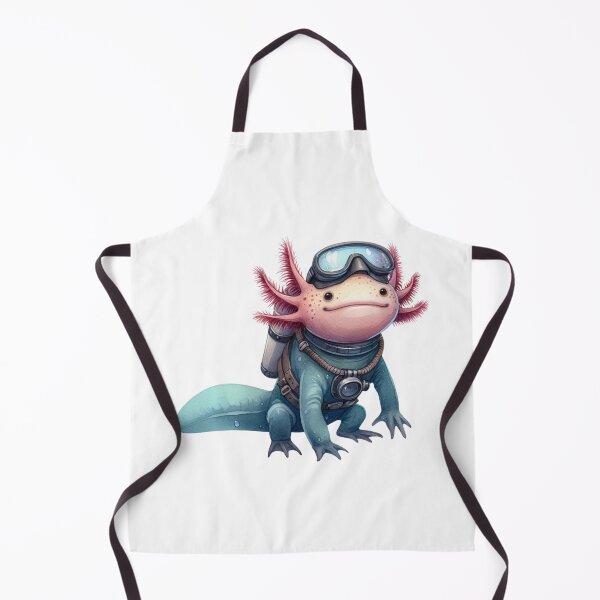 Item preview, Kawaii Diving Axolotl Plush designed and sold by Alex CrazyDesigns.