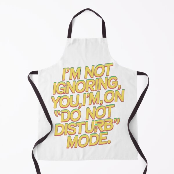 Item preview, Digital Edge Father's Day Typography: I'm Not Ignoring You, I'm on 'Do Not Disturb' Mode designed and sold by HahaHandlesHub.