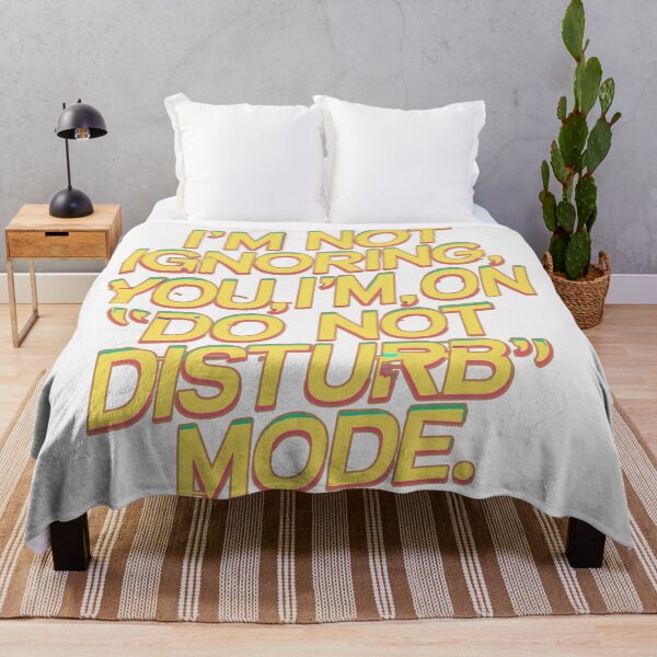 Item preview, Digital Edge Father's Day Typography: I'm Not Ignoring You, I'm on 'Do Not Disturb' Mode designed and sold by HahaHandlesHub.