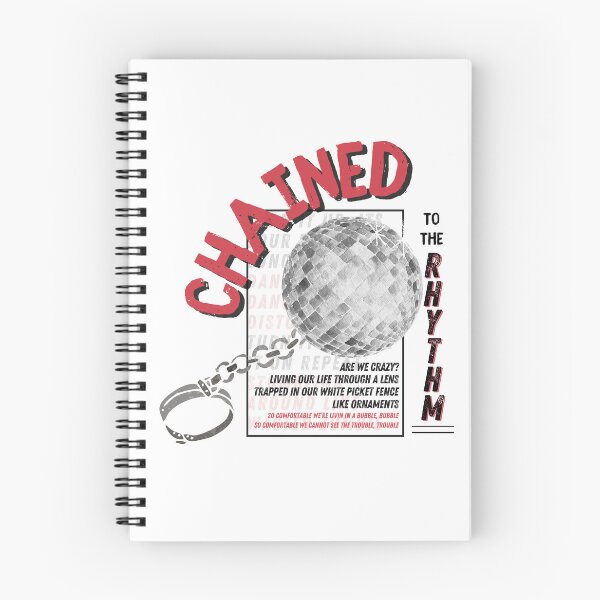 Item preview, Chained to the Rhythm Graphic Tee designed and sold by Strudelbee.