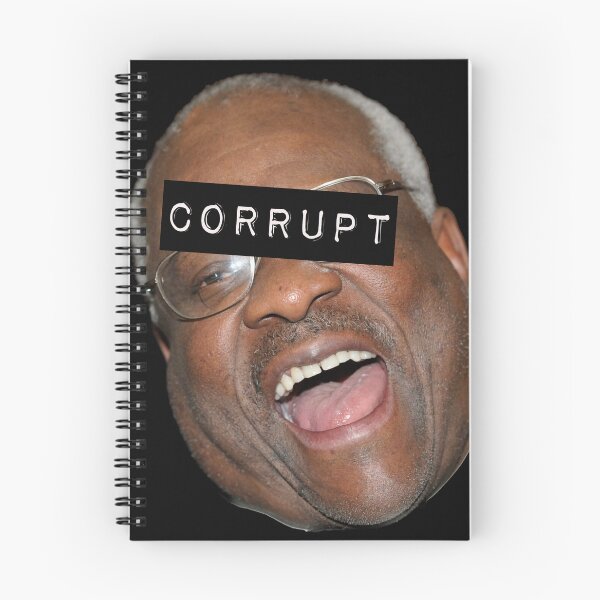 Item preview, Clarence Thomas Corrupt (corrupt label) designed and sold by Thelittlelord.