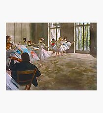 Dancers in Studio Photographic Print