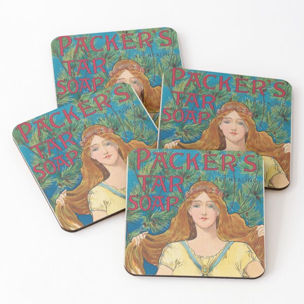 Item preview, Packer's Tar Soap (1895) - Louis Rhead designed and sold by SALON DES ARTS.