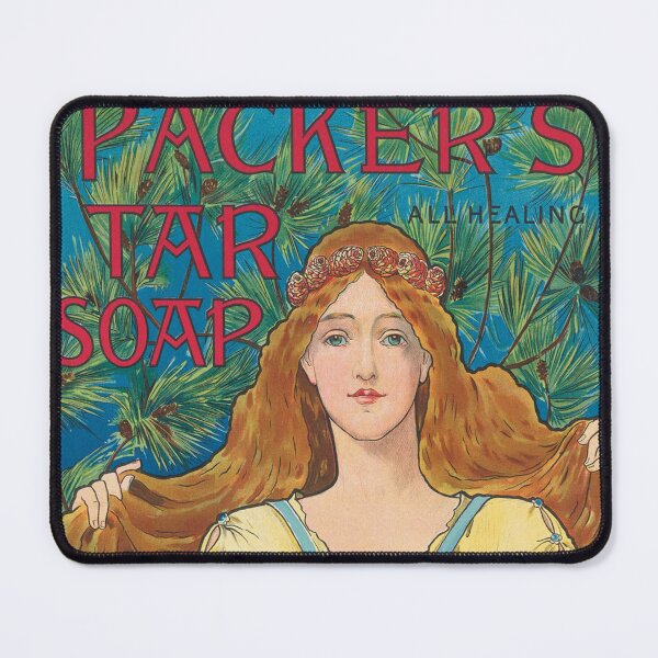 Item preview, Packer's Tar Soap (1895) - Louis Rhead designed and sold by SALON DES ARTS.