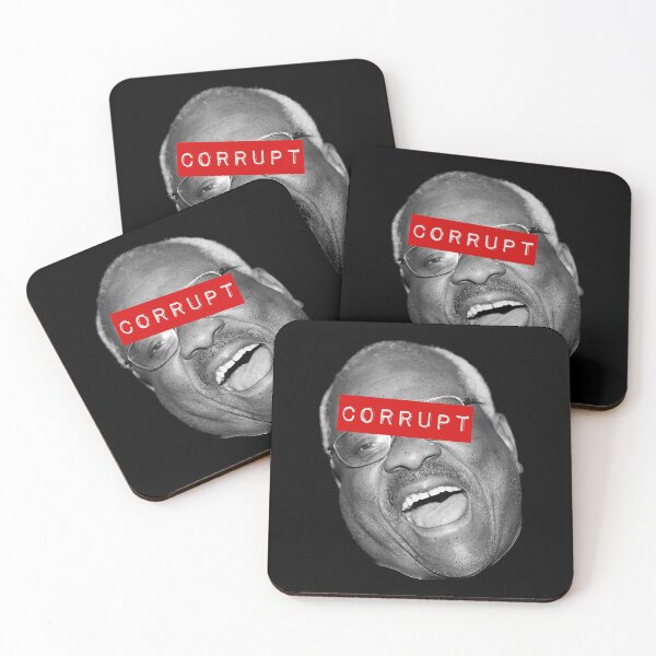 Item preview, Clarence Thomas Corrupt (corrupt label) designed and sold by Thelittlelord.