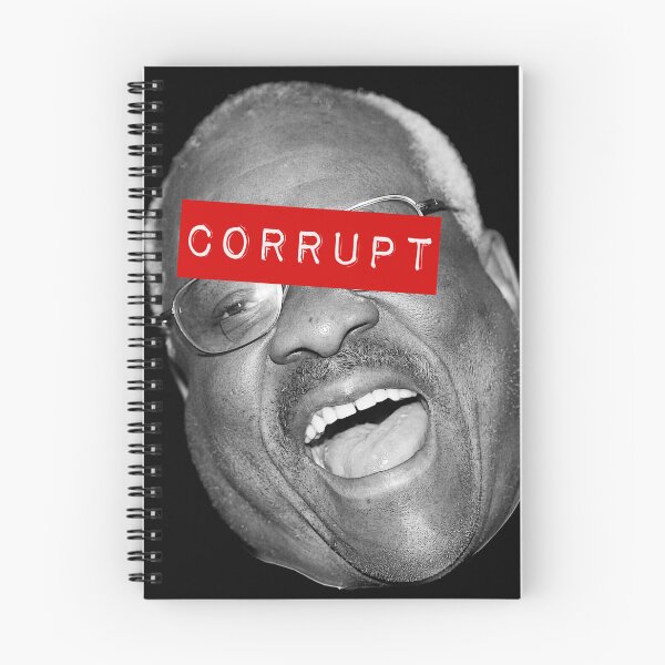 Item preview, Clarence Thomas Corrupt (corrupt label) designed and sold by Thelittlelord.