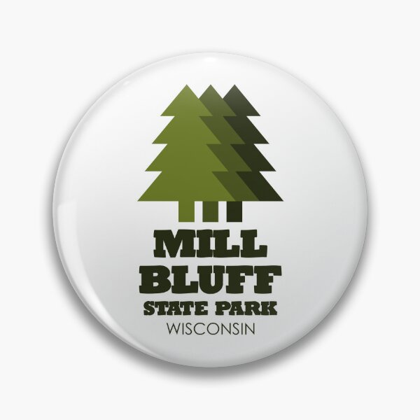 Item preview, Mill Bluff State Park Wisconsin designed and sold by bivenart.
