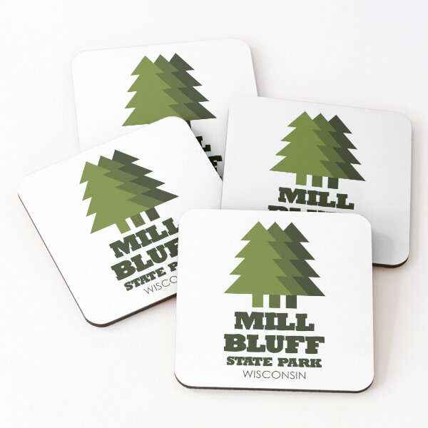 Item preview, Mill Bluff State Park Wisconsin designed and sold by bivenart.