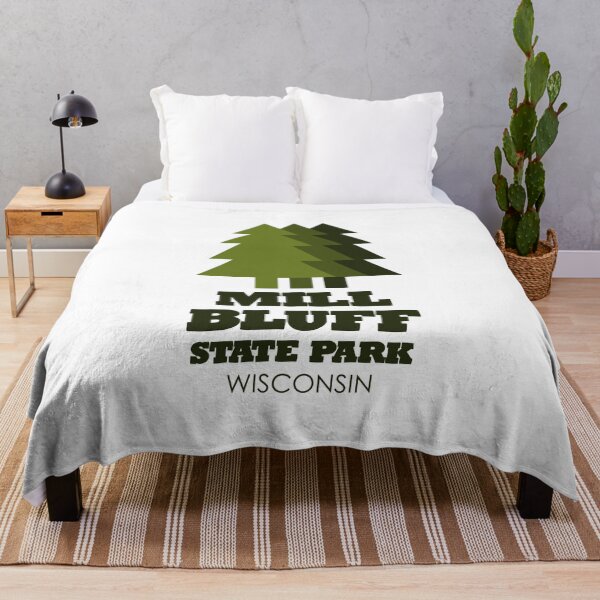 Item preview, Mill Bluff State Park Wisconsin designed and sold by bivenart.
