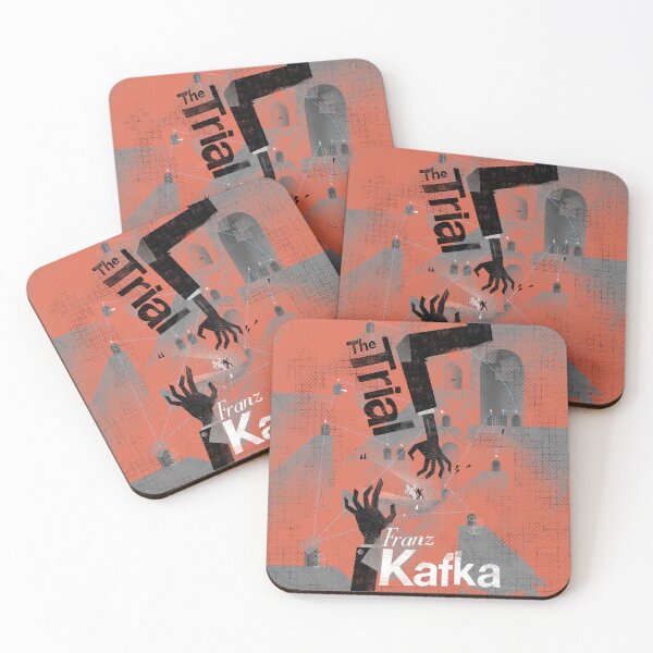 Item preview, The Trial by Kafka. Unofficial book cover designed and sold by Shapes & Fragments.
