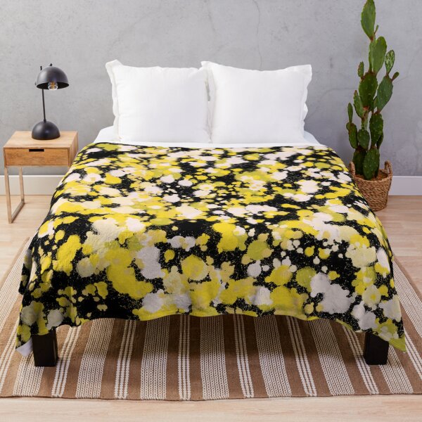 Item preview, Paint Splatters - Yellow designed and sold by RedLeafPine.