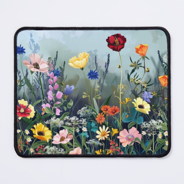 Item preview, Multicolored flower head designed and sold by Surprised Hen.