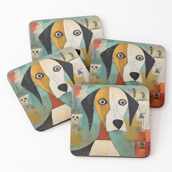 Item preview, Geometric Beagle Pattern In Creative Design designed and sold by kuralesya.