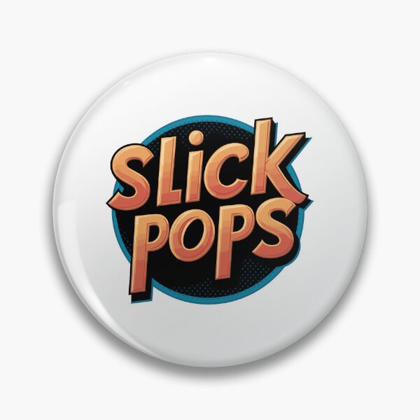 Item preview, Slick Pops: Stylish Typography Father's Day Gift Art designed and sold by HahaHandlesHub.
