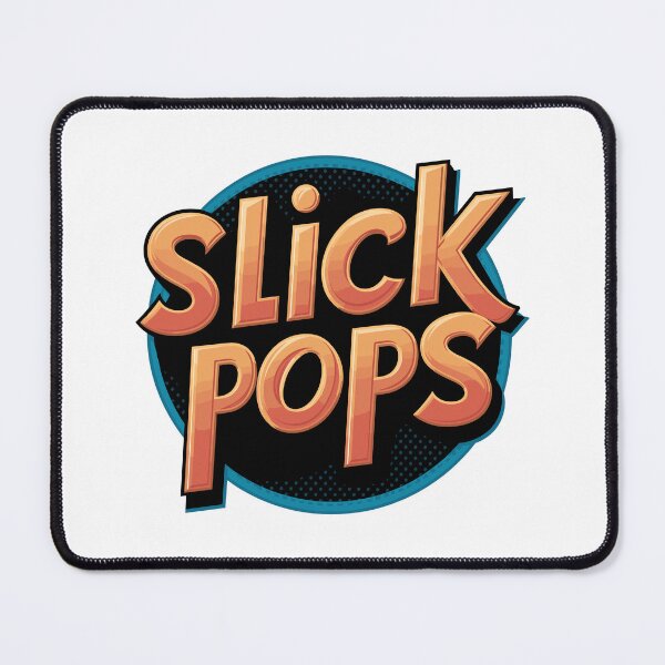 Item preview, Slick Pops: Stylish Typography Father's Day Gift Art designed and sold by HahaHandlesHub.