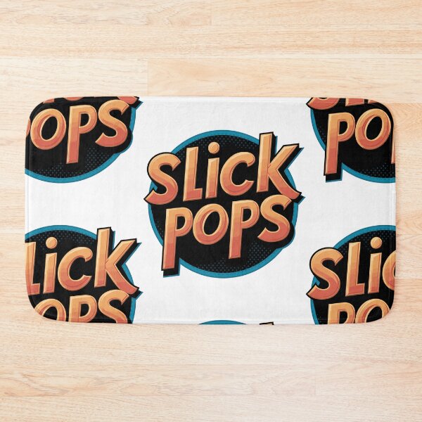 Item preview, Slick Pops: Stylish Typography Father's Day Gift Art designed and sold by HahaHandlesHub.