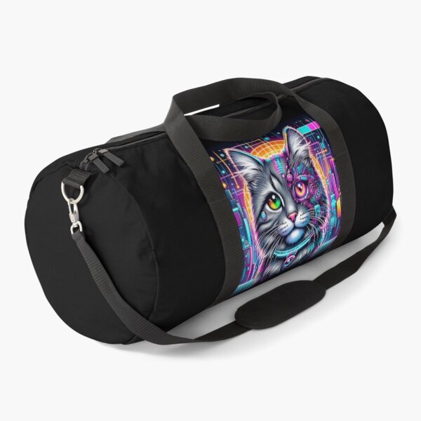 Item preview, Cyberpunk Neon Cat designed and sold by RetroPop23.