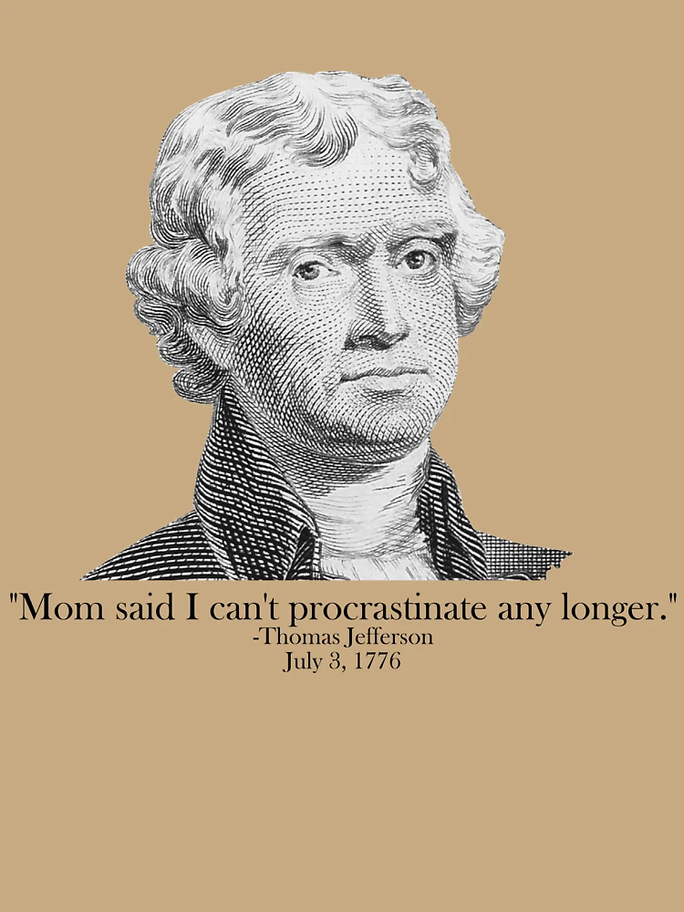 Thumbnail 6 von 6, Premium Oversized Pullover, Can't Procrastinate AP US History Thomas Jefferson Apush Gear designt und verkauft von DynamicDesign.