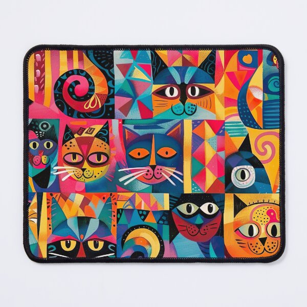 Item preview, Abstract Feline Fun designed and sold by miss-keysmash.