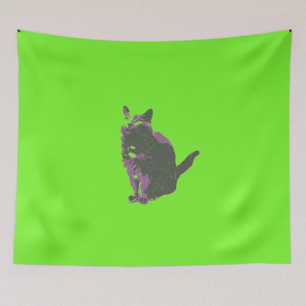 Item preview, Purple cat designed and sold by Brett Thompson.