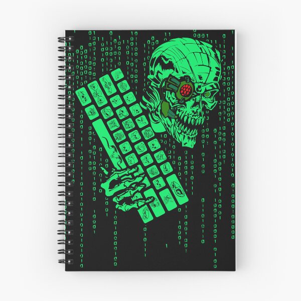 Item preview, Cyberpunk Skeleton Hacker designed and sold by peaktee.
