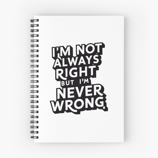 Item preview, Never Wrong: Bold and Assertive Father's Day Typography Art designed and sold by HahaHandlesHub.