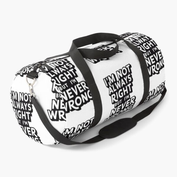 Item preview, Never Wrong: Bold and Assertive Father's Day Typography Art designed and sold by HahaHandlesHub.