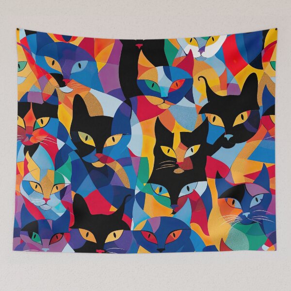 Item preview, Kitty Kaleidoscope designed and sold by miss-keysmash.
