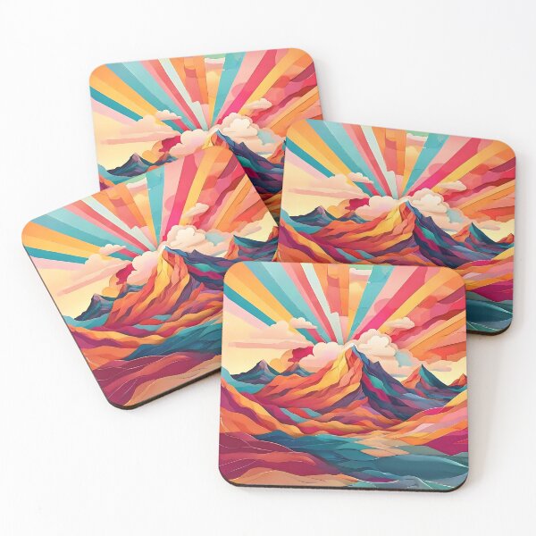 Item preview,  Abstract Sunset Art designed and sold by Obsidian Ink by Wilshire.