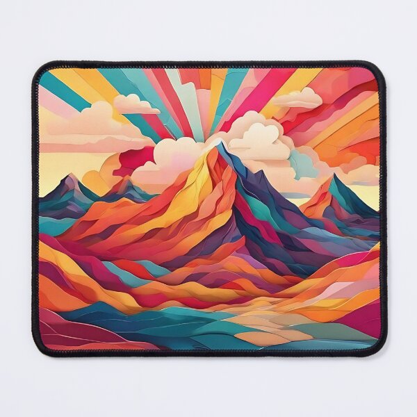 Item preview,  Abstract Sunset Art designed and sold by Obsidian Ink by Wilshire.