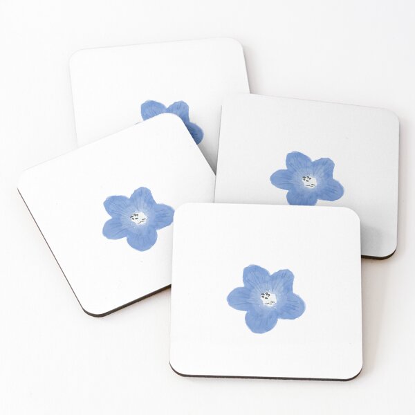 Item preview, Little Blue Flax flower designed and sold by MariamChelidze.