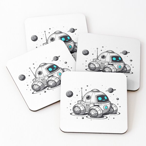 Item preview, Cute little robot in asteroid mining designed and sold by SpaceRockMining.