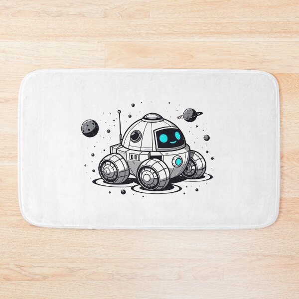 Item preview, Cute little robot in asteroid mining designed and sold by SpaceRockMining.