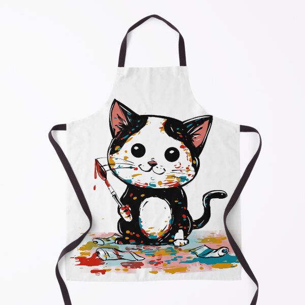 Item preview, artistic cat designed and sold by kharma zero.