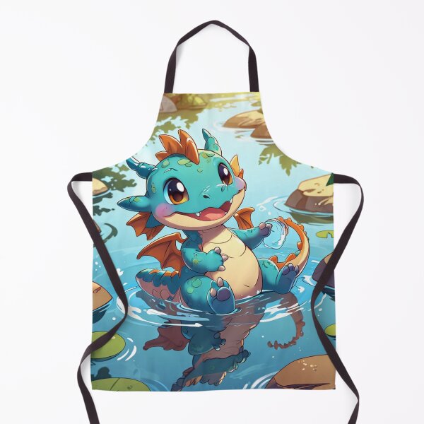 Item preview, Cute Dragon in Pond designed and sold by CSidea.