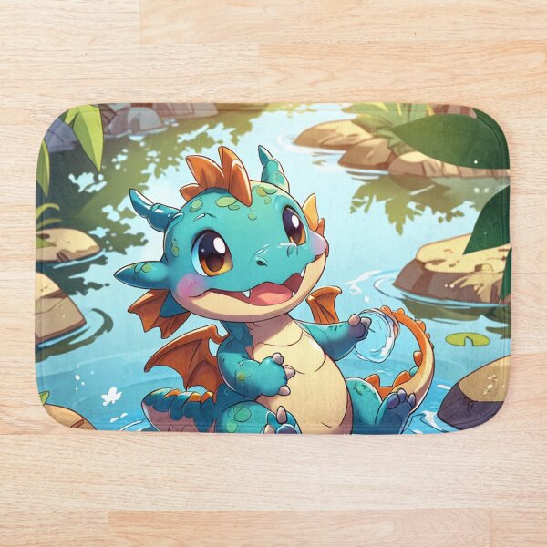 Item preview, Cute Dragon in Pond designed and sold by CSidea.