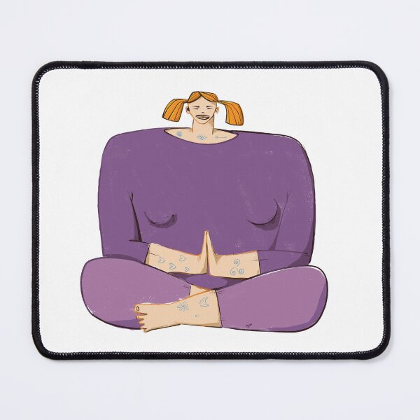 Item preview, Vanille does her yoga designed and sold by MERLETDRAWING.